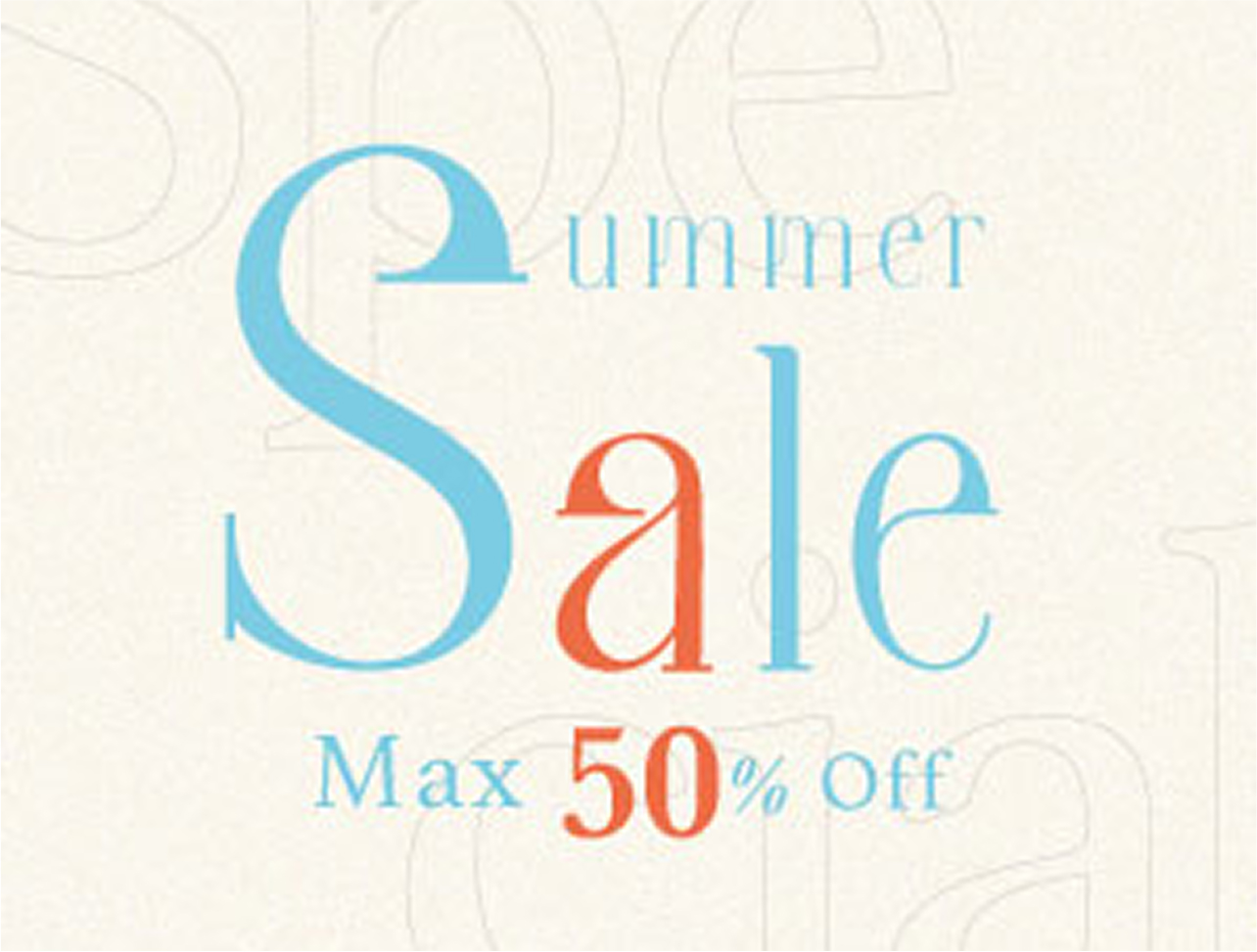 サマーセールバナー